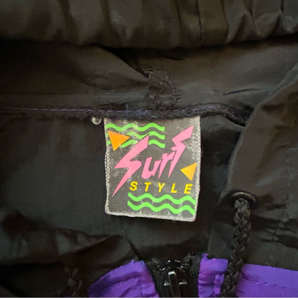 Surf Style Interplanetary Body Gear Anorak Windbreaker Jacket One Size - Picture 9 of 10